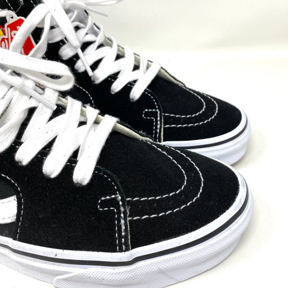 VANS Women's Size 7.5 VN0A5HXV936 SK8-Hi Better Day Anaheim Black Canvas Sneaker - Picture 2 of 11